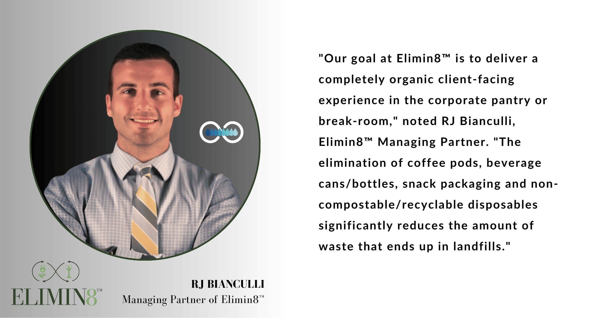 elimin8, managing partner, statement